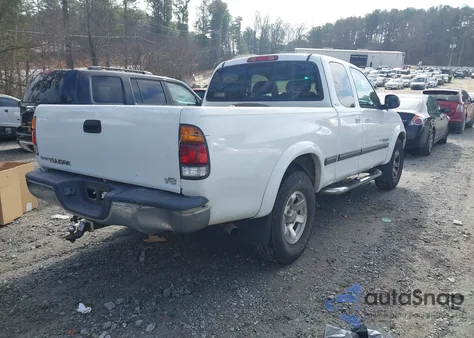 2000 Toyota Tundra Sr5 V8 from USA, damaged, VIN 5TBRT3412YS101061